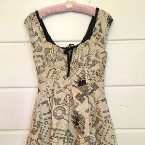 Harry Potter Marauder's Map Dress from Hot Topic